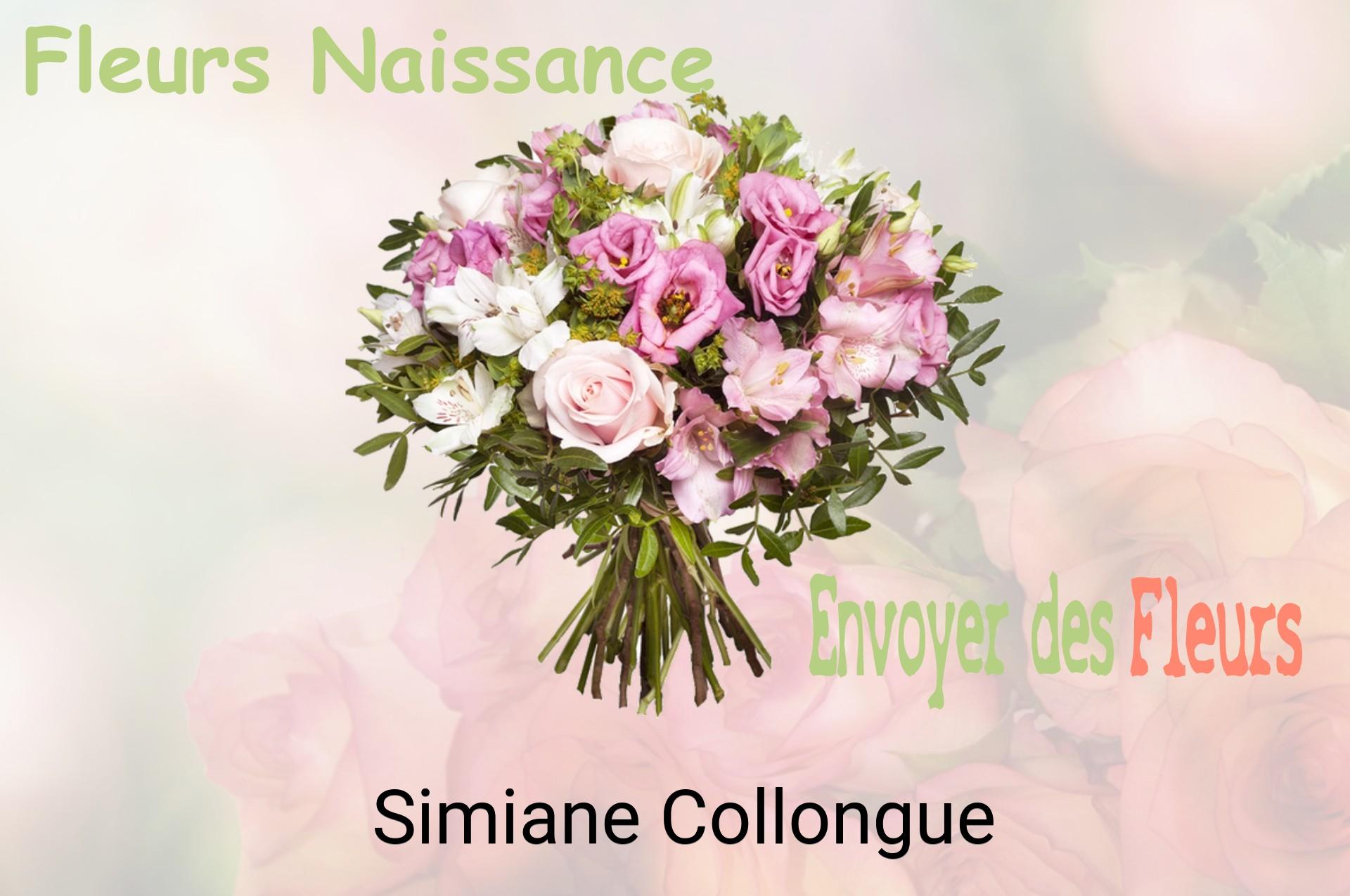 Bouquet de fleurs de naissance livré à Simiane-Collongue